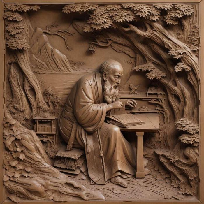 نموذج ثلاثي الأبعاد لآلة CNC 3D Art 